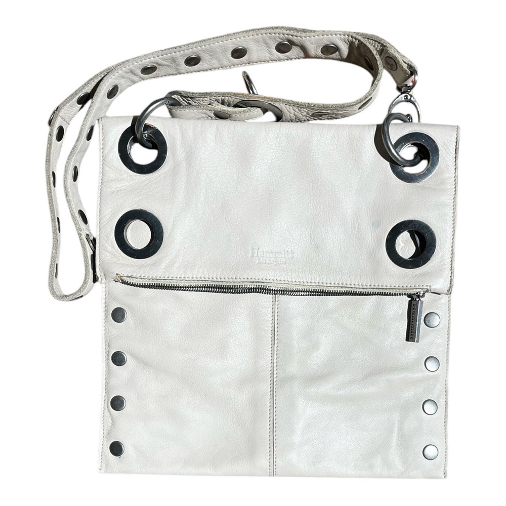 Hammitt White Crossbody Bag with Black Accents